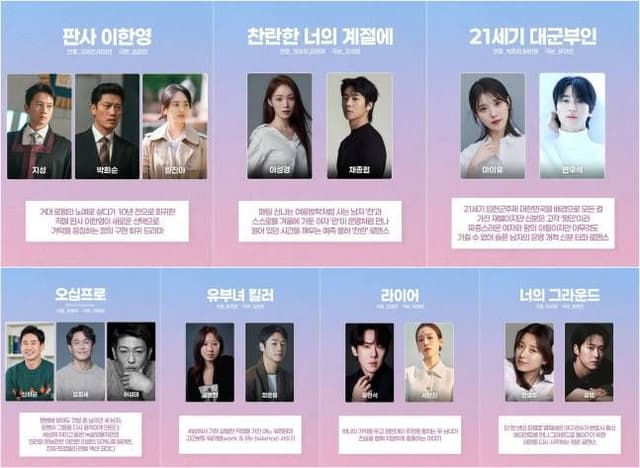 Judge Lee Han-young and The Brilliant Season of You, Among Others in MBC Drama Lineup